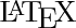 Logotipo do LaTeX